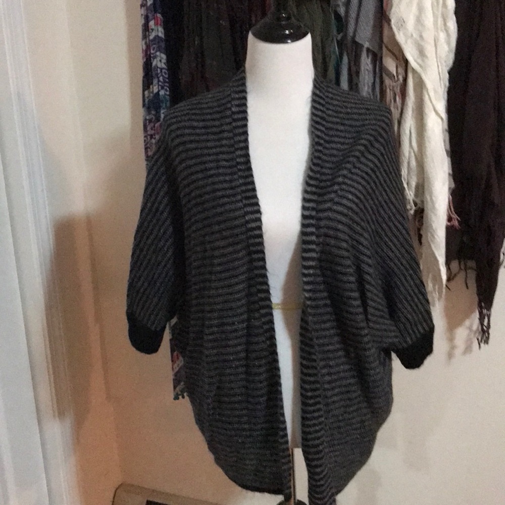 Open sweater